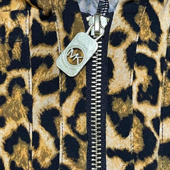New Michael Michael Kors Top Leopard Pullover Size L Large - Picture 6 of 7